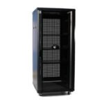 27U Secure Network Cabinet Glass Door