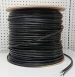 FTP Cat6 Outdoor Cable Double Jacket With Messenger. Length 305M