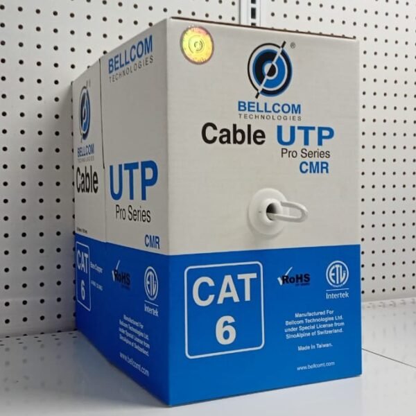 CAT6 Ethernet Patch Cable White (UTP, 23AWG, Snagless Head)