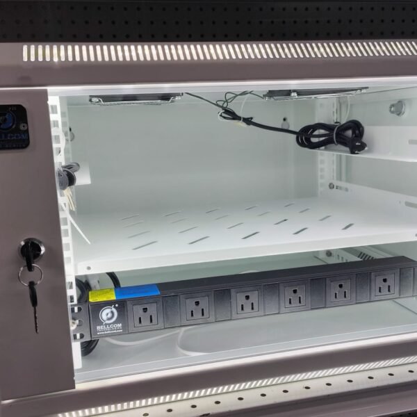 6U Double Section white and light