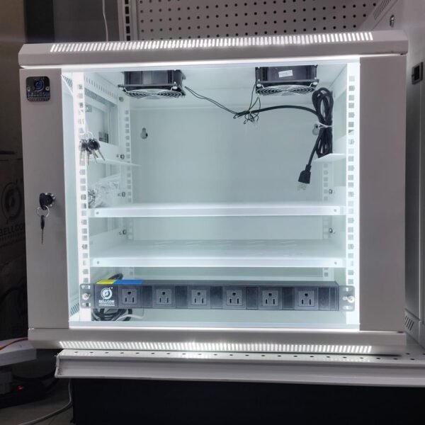 9U Double Section white and light